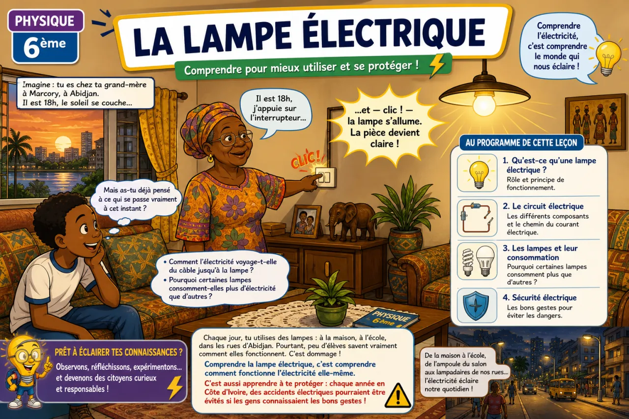 La lampe électrique