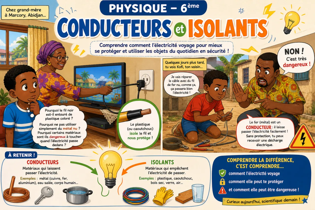Conducteurs et isolants