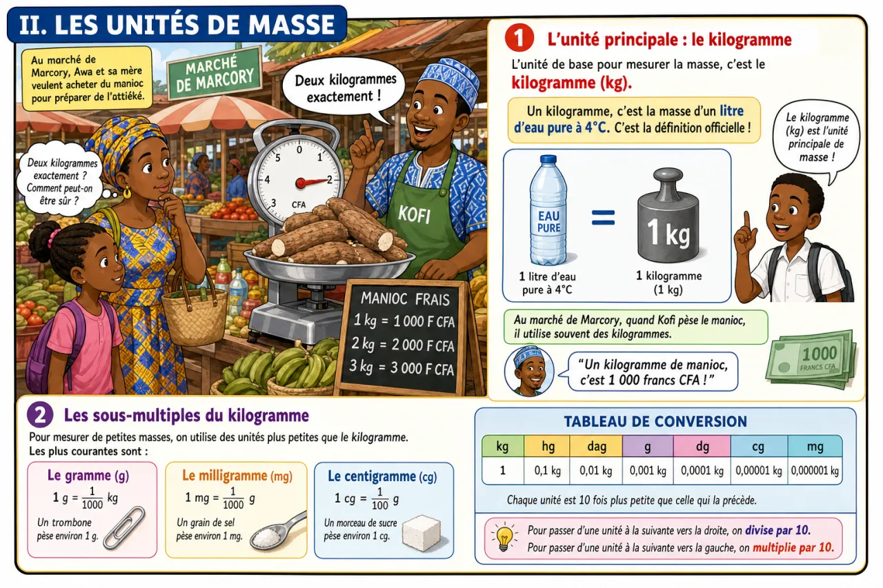 La masse — illustration