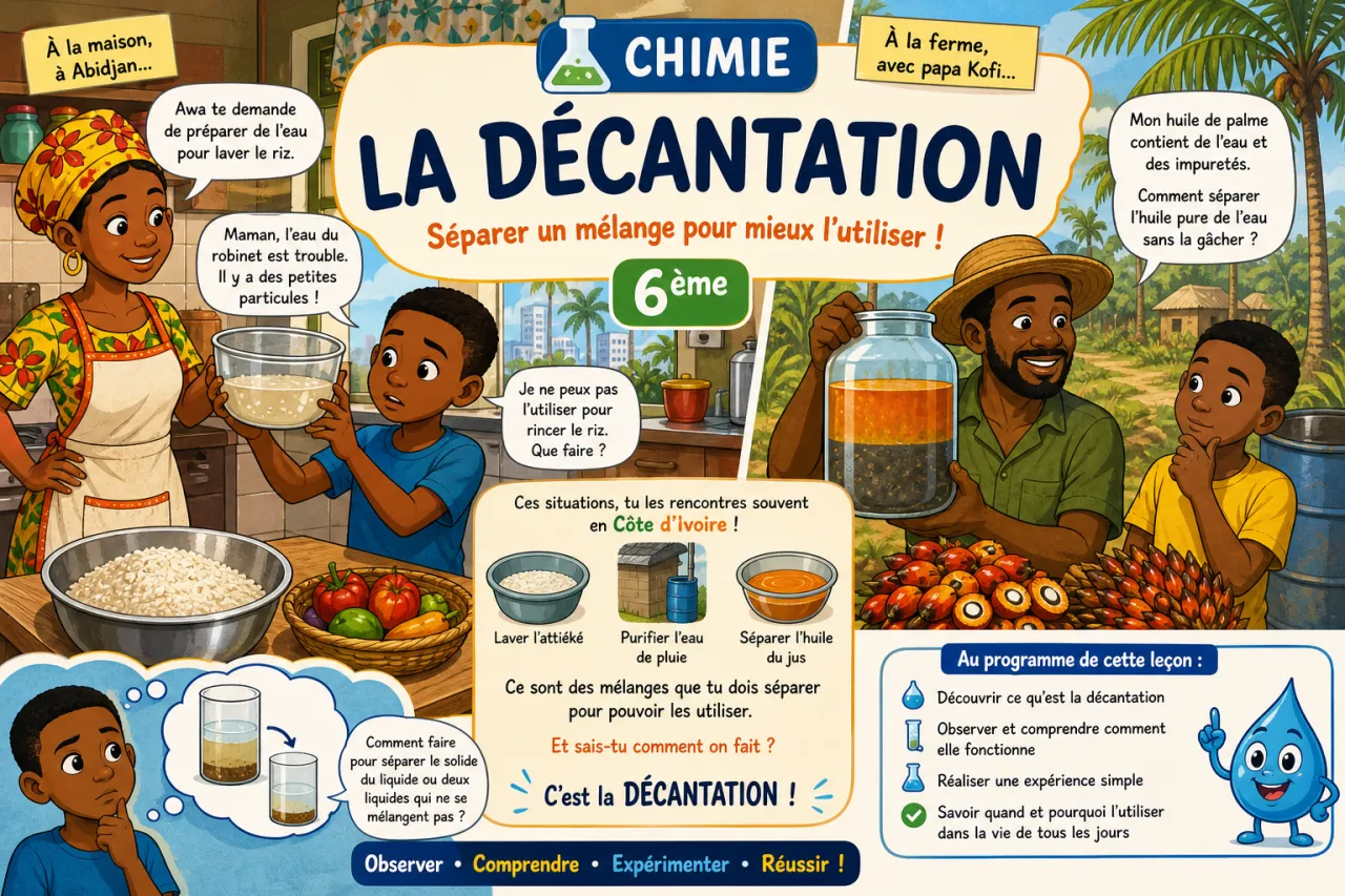 La décantation