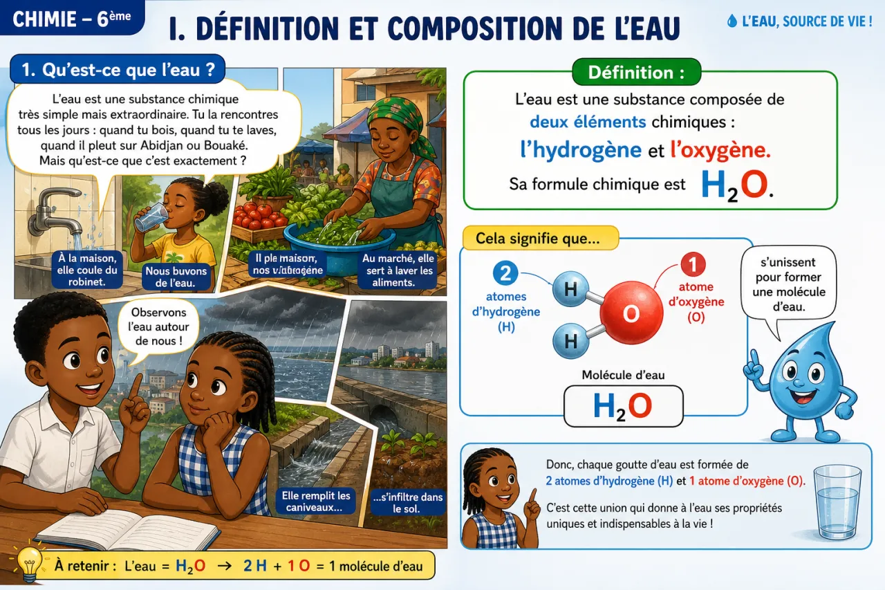 L’eau — illustration