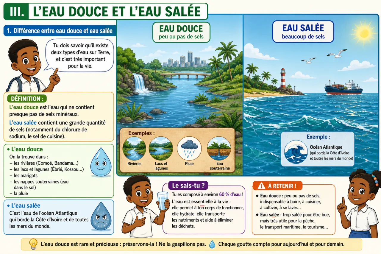 L’eau — illustration