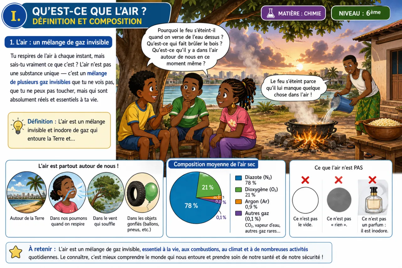 L’air — illustration