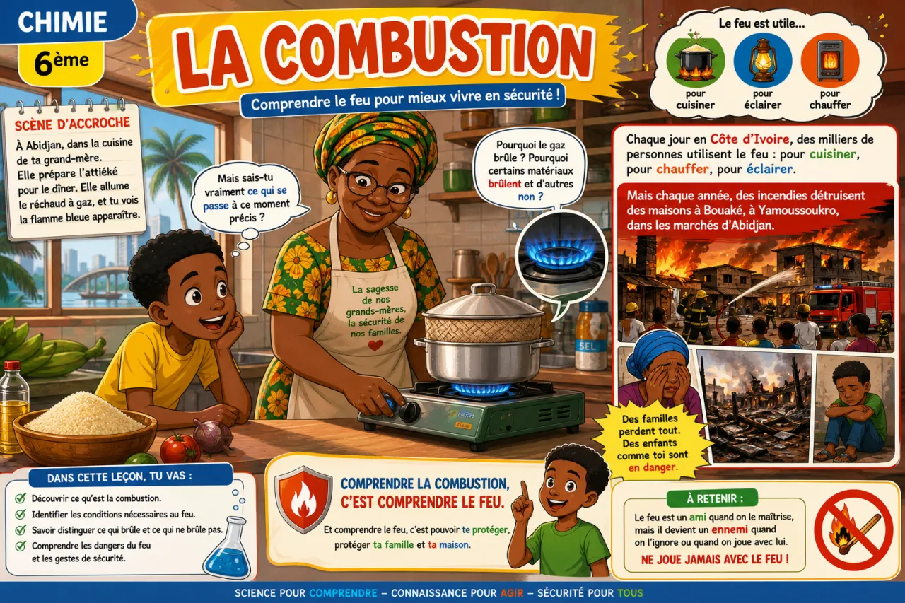 La combustion