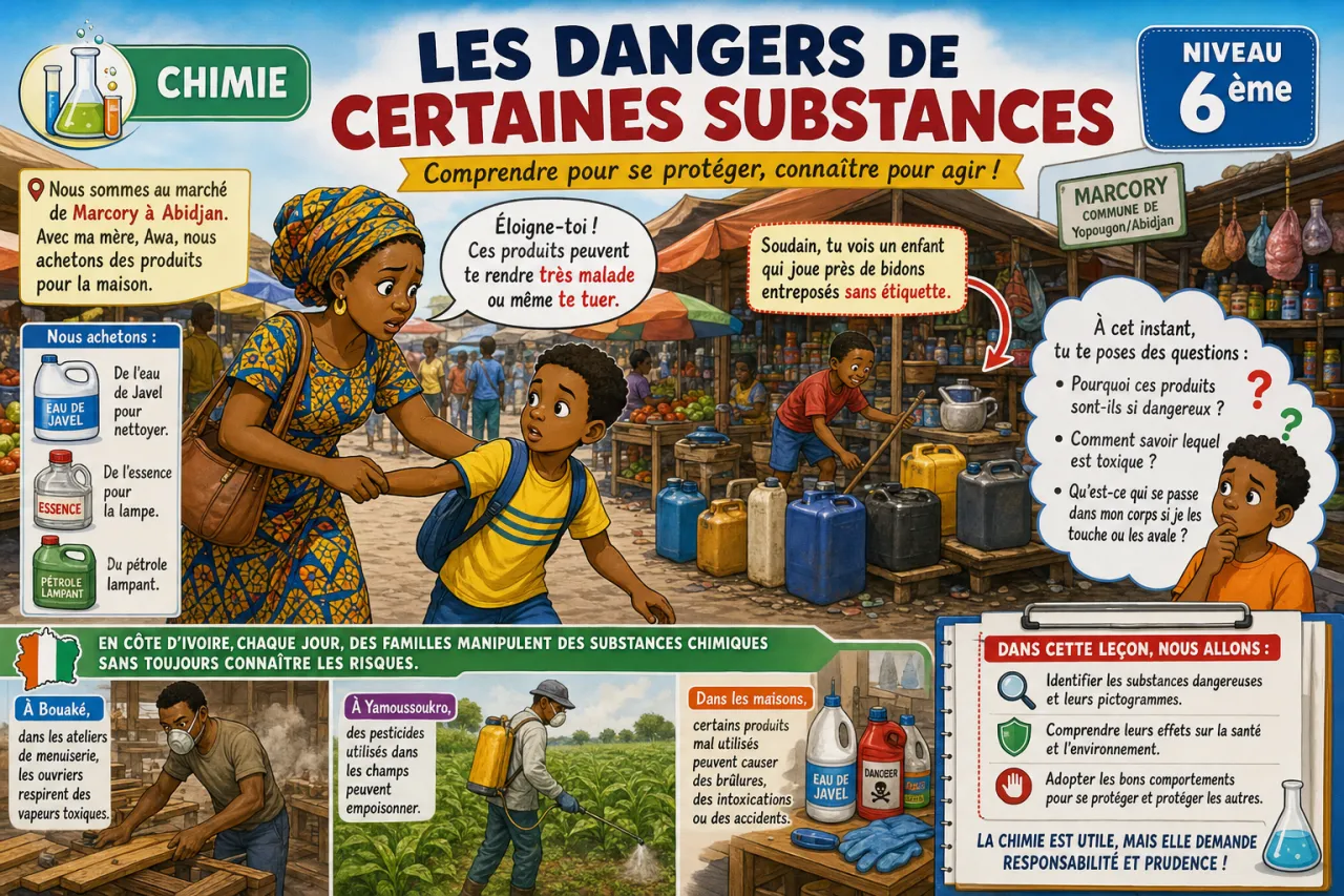 Les dangers de certaines substances
