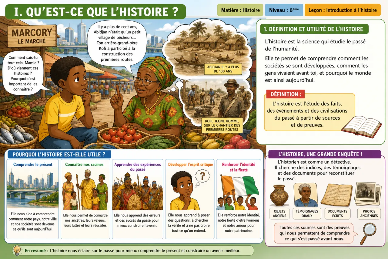 Introduction à l’histoire — illustration