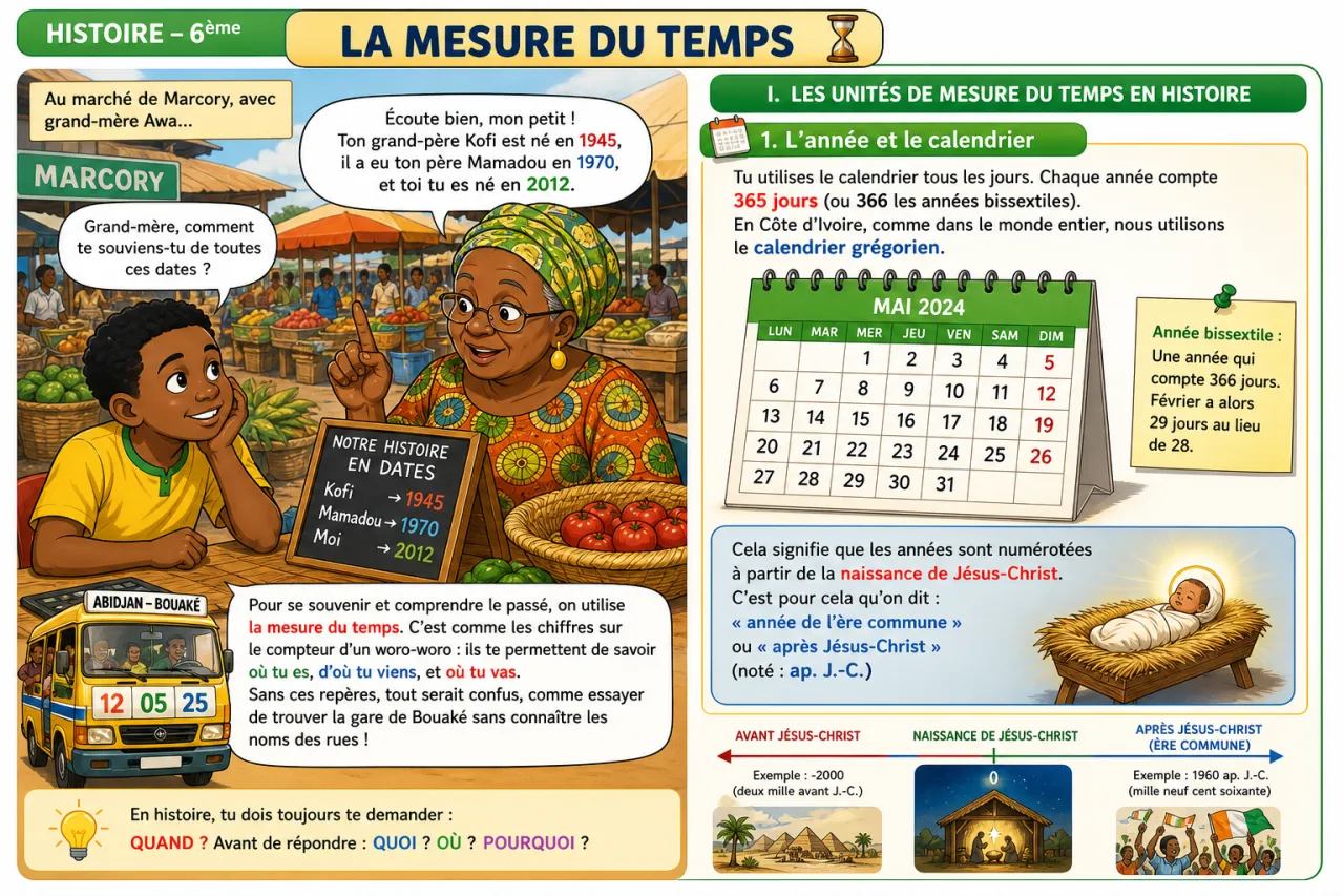 La mesure du temps — illustration