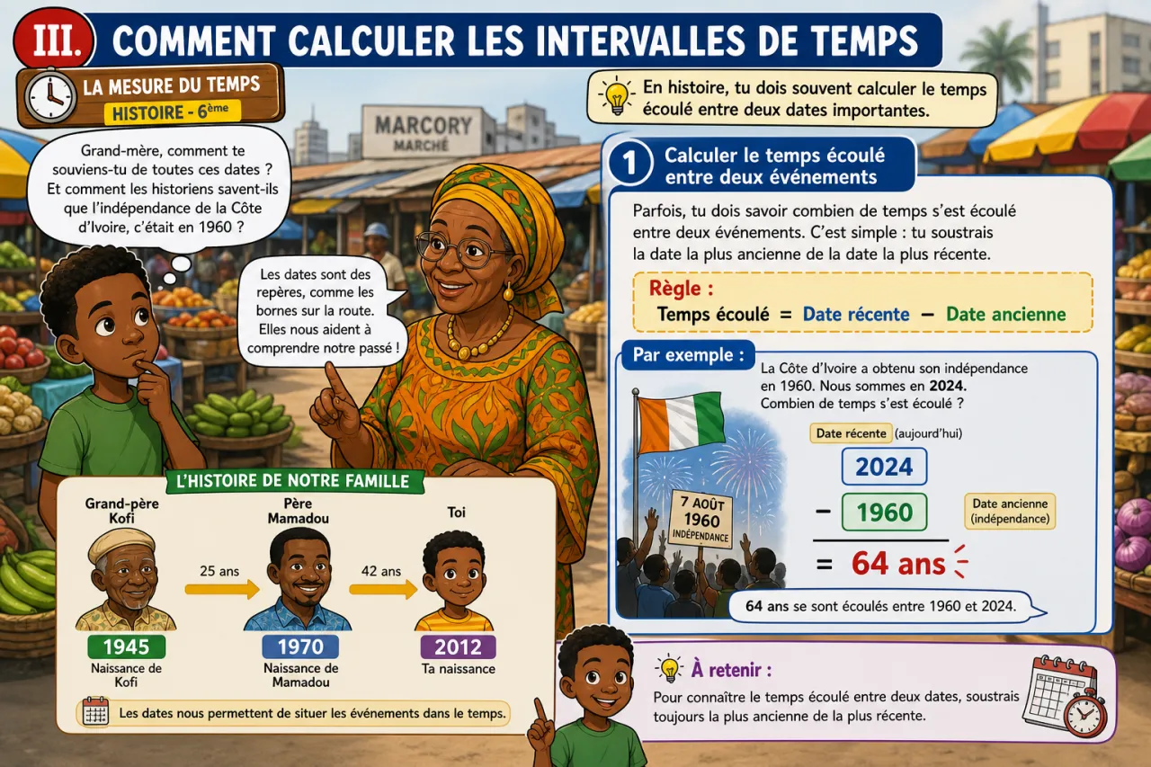 La mesure du temps — illustration