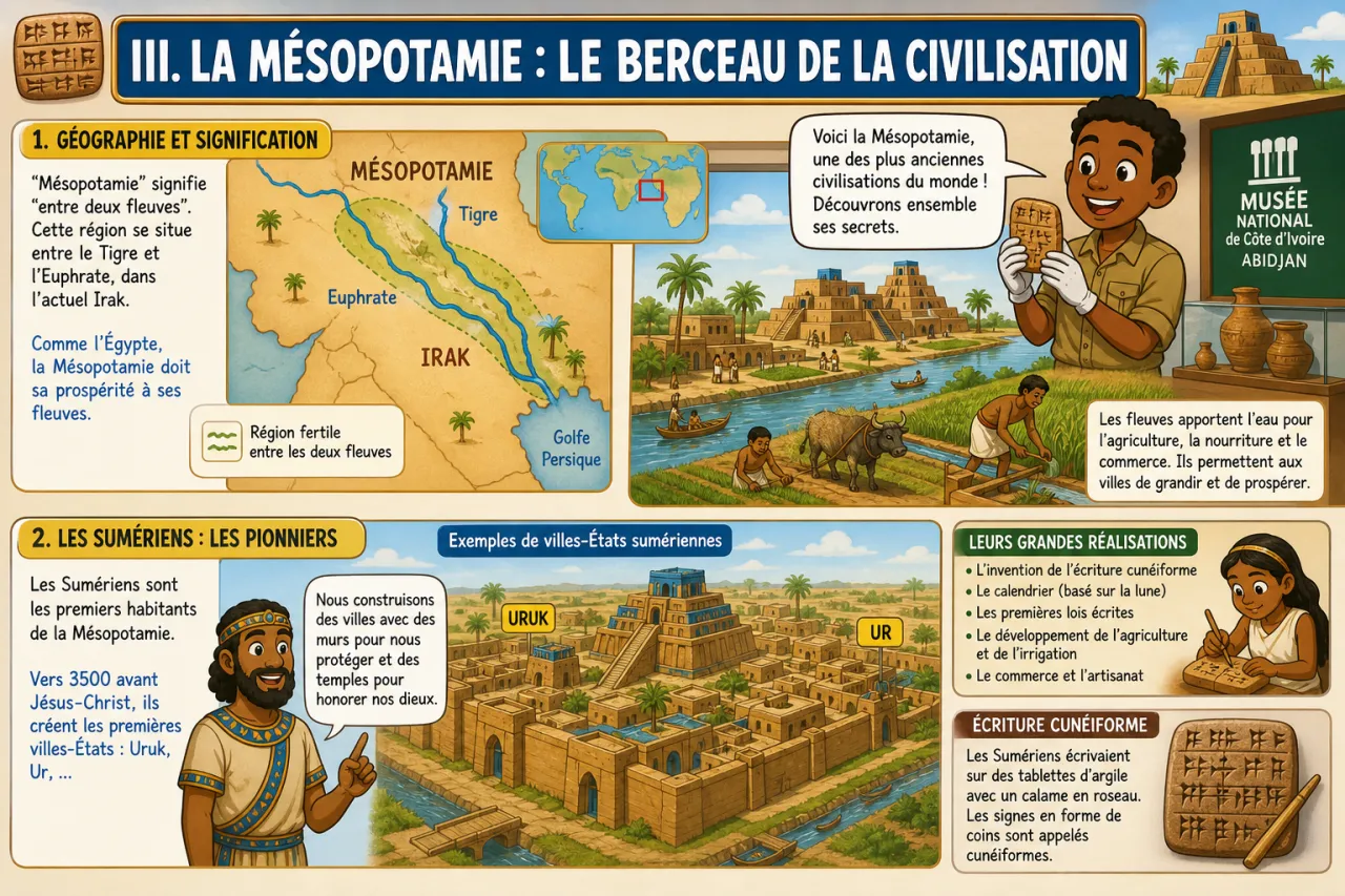 Les grandes civilisations — illustration