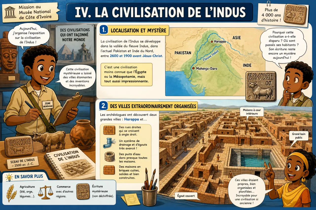 Les grandes civilisations — illustration