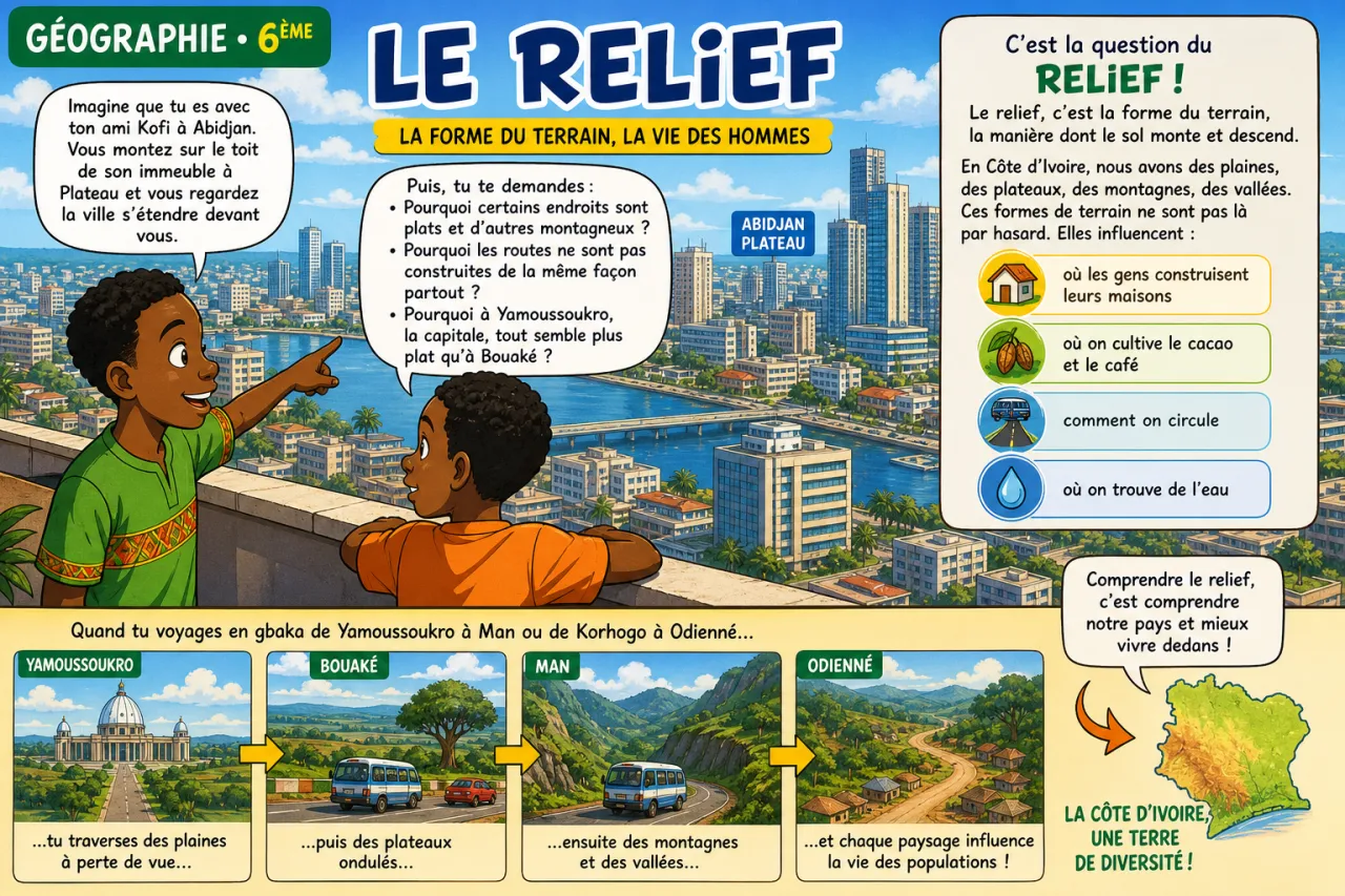 Le relief