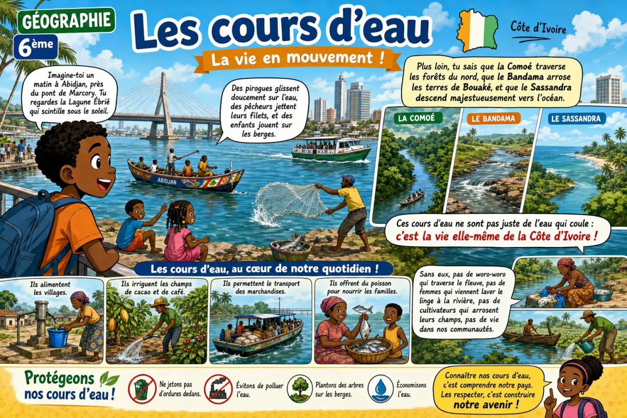 Les cours d’eau
