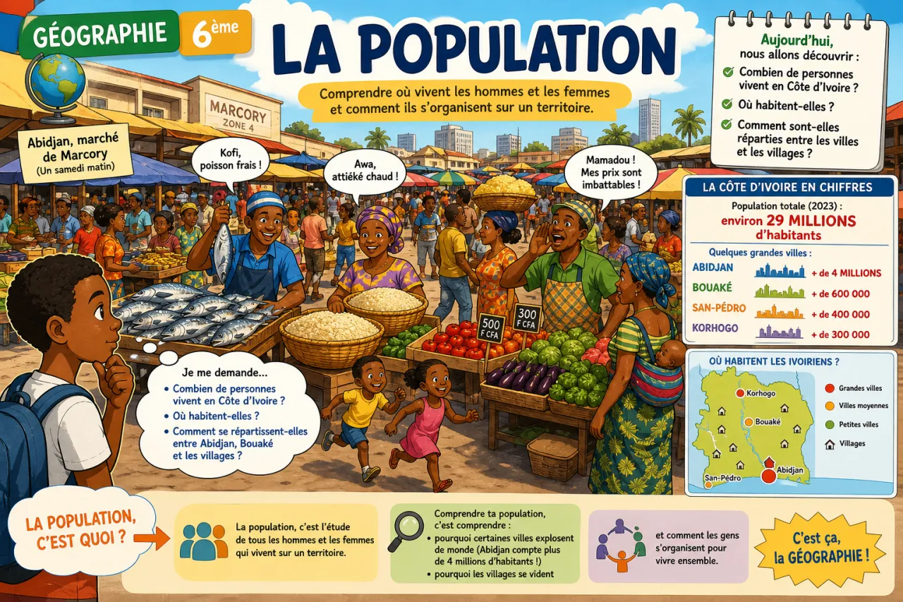 La population