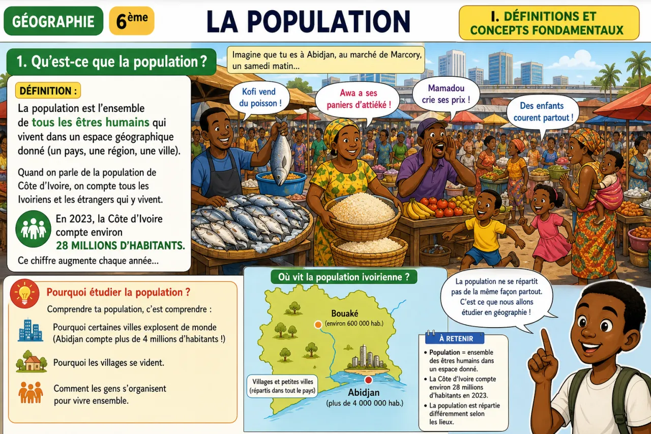 La population — illustration