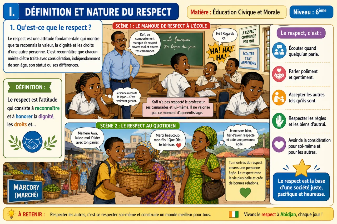 Le respect — illustration