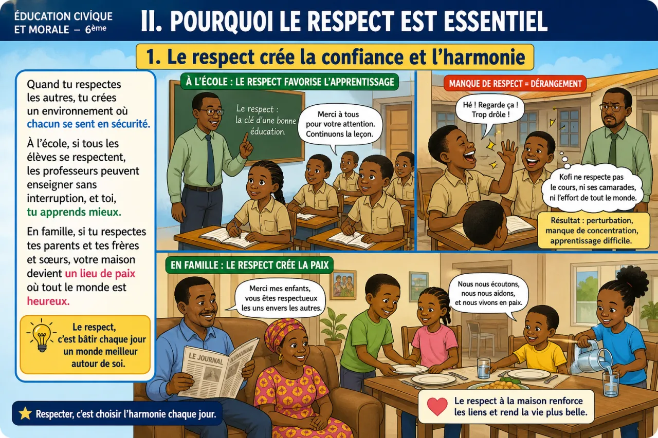 Le respect — illustration