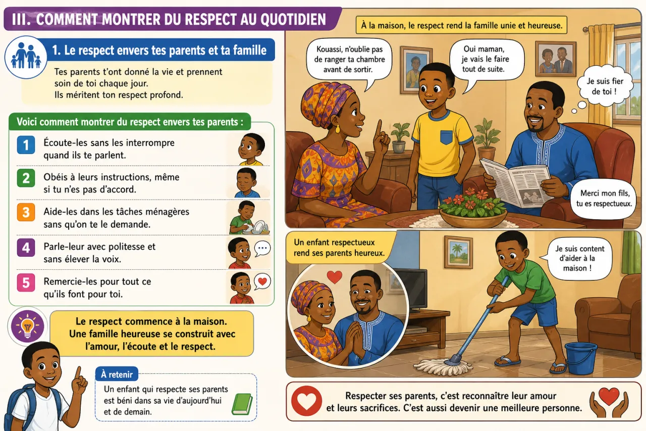 Le respect — illustration