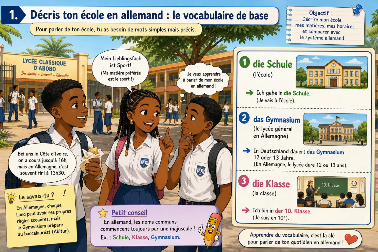 Schule — illustration