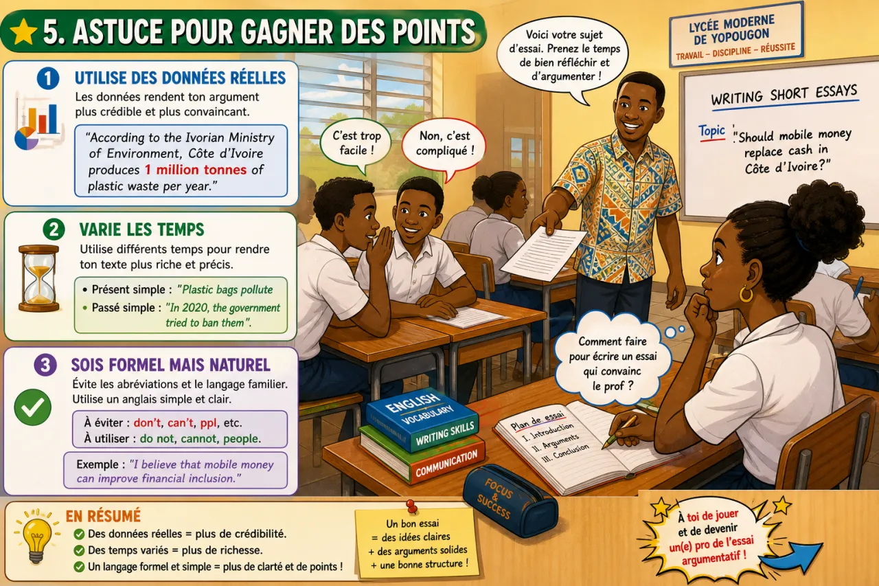 Writing short essays — illustration