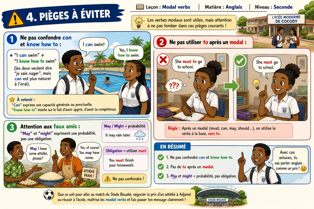 Modal verbs — illustration