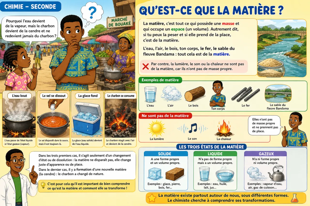 Matière — illustration