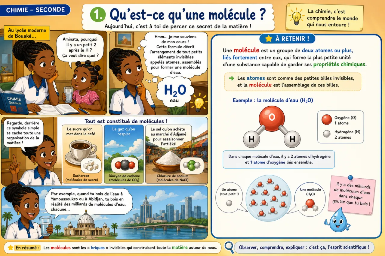 Molécules — illustration
