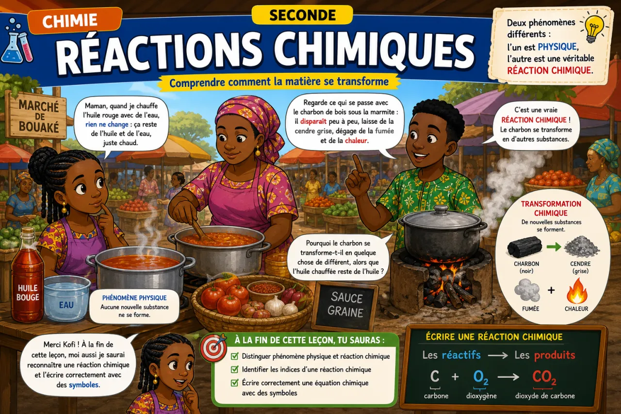 Réactions chimiques