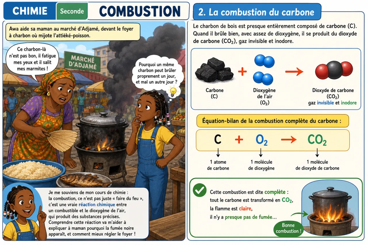 Combustion — illustration