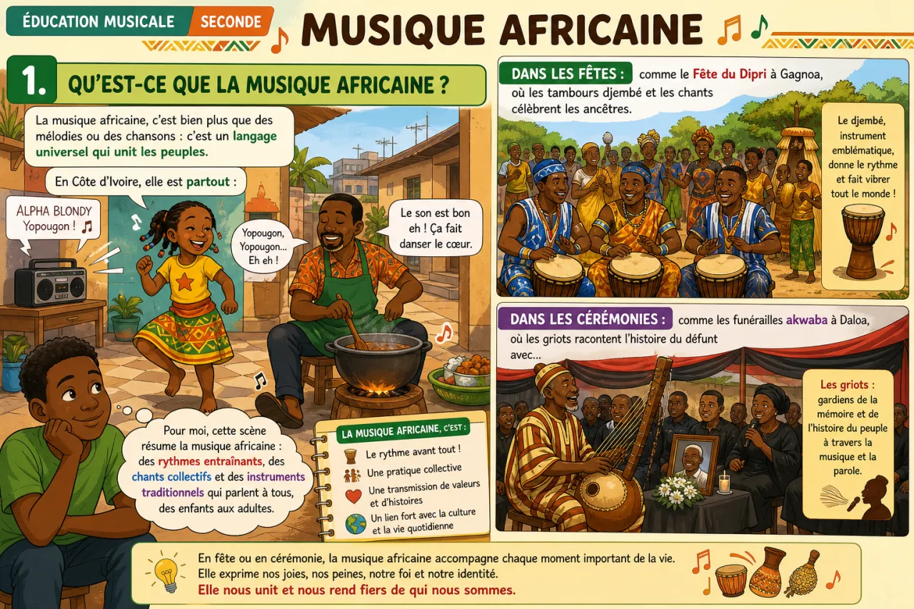 Musique africaine — illustration