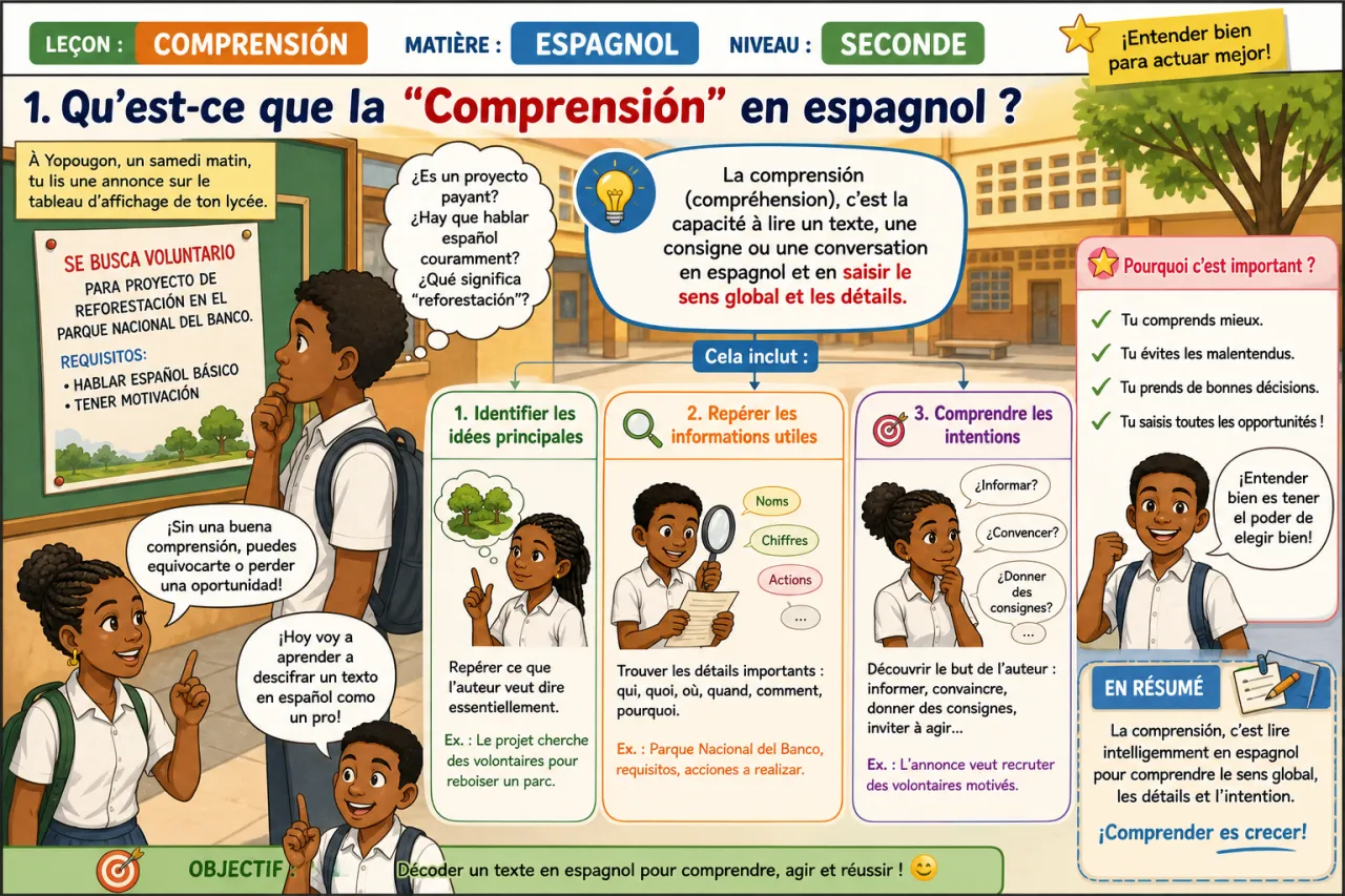 Comprensión — illustration