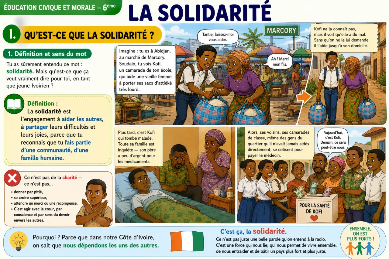 La solidarité — illustration