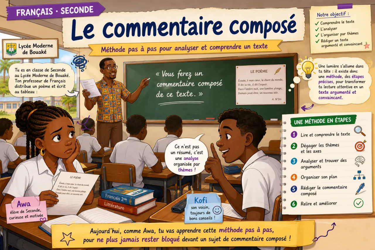 Le commentaire composé