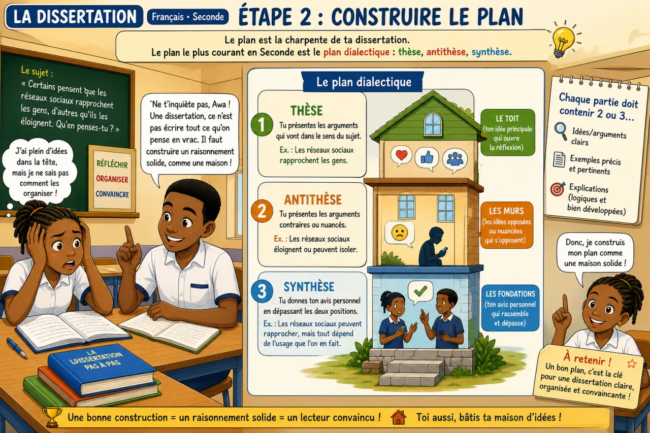 La dissertation — illustration