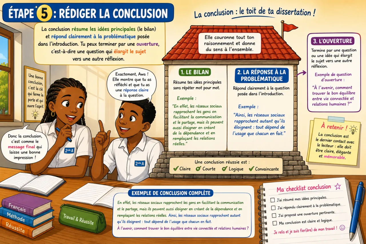 La dissertation — illustration