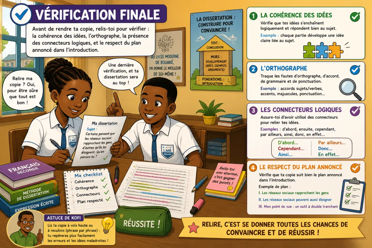 La dissertation — illustration
