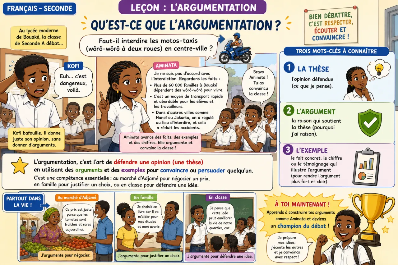 L’argumentation — illustration