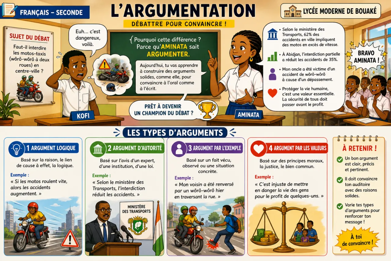 L’argumentation — illustration