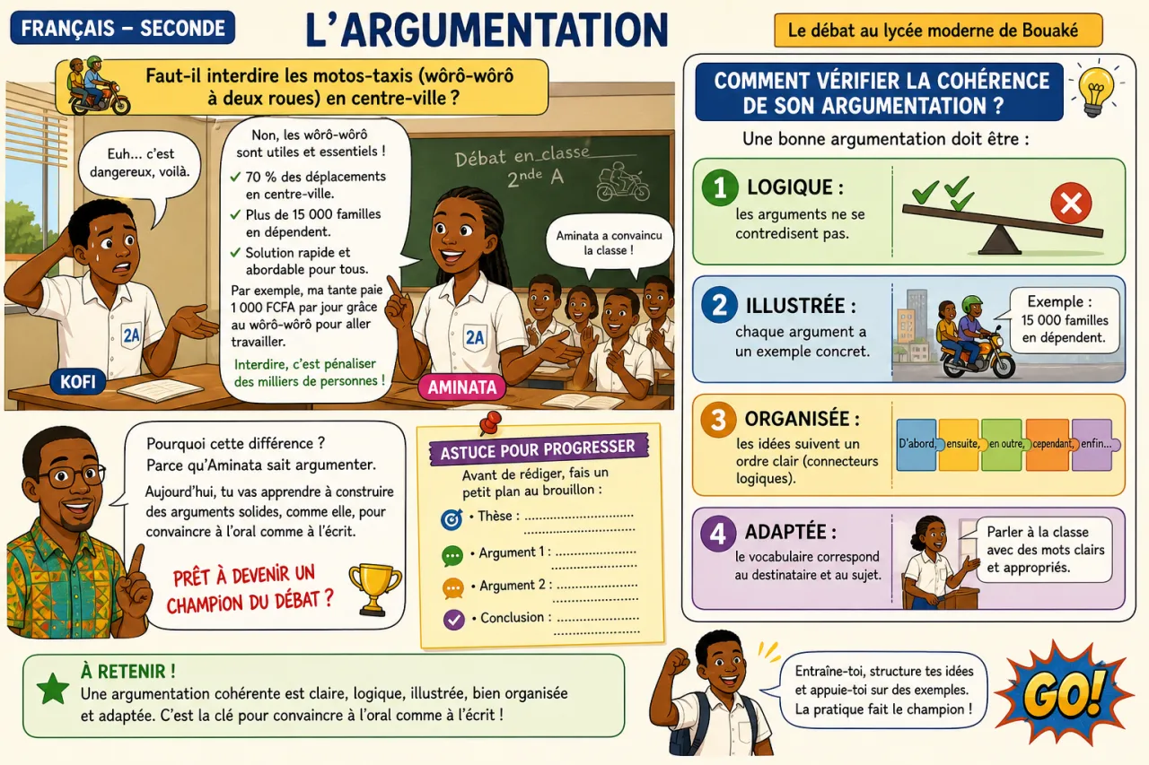L’argumentation — illustration
