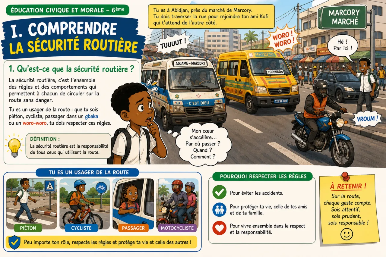 La sécurité routière — illustration