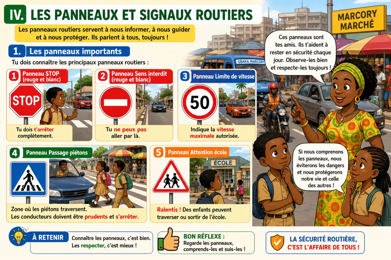 La sécurité routière — illustration