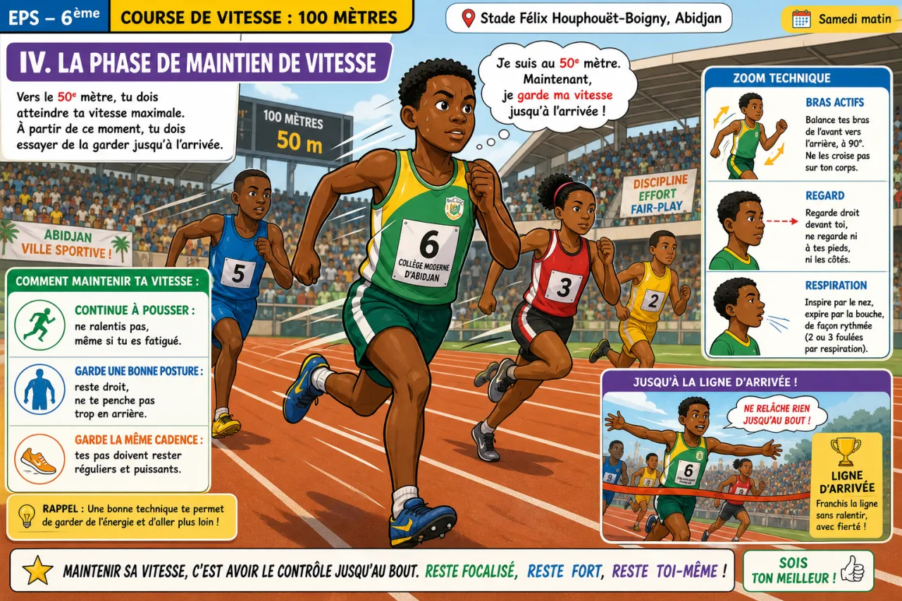 Course de vitesse — illustration