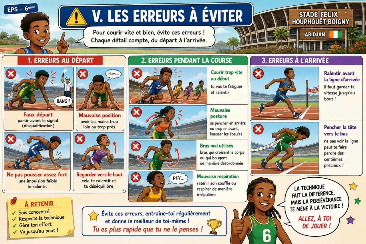 Course de vitesse — illustration