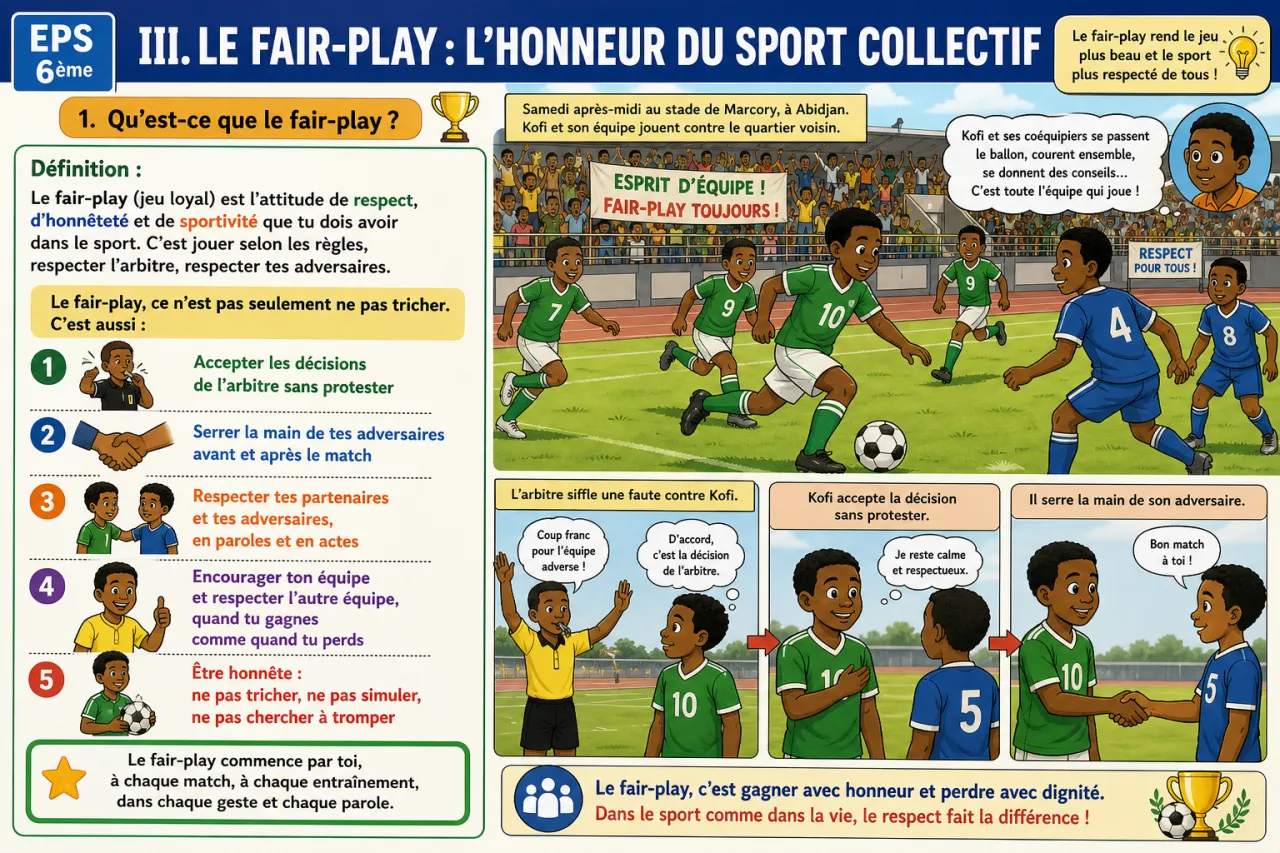 Sports collectifs — illustration