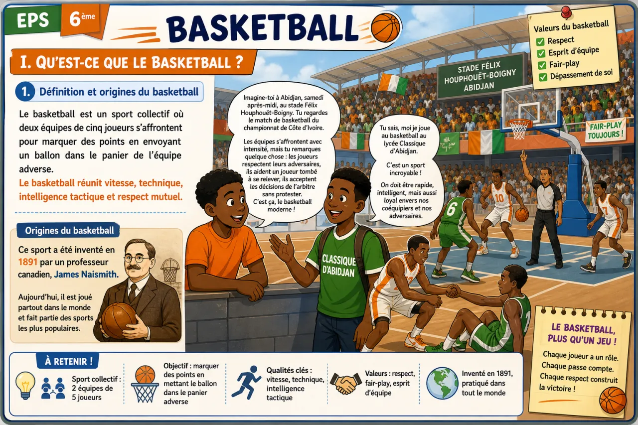 Basketball — illustration