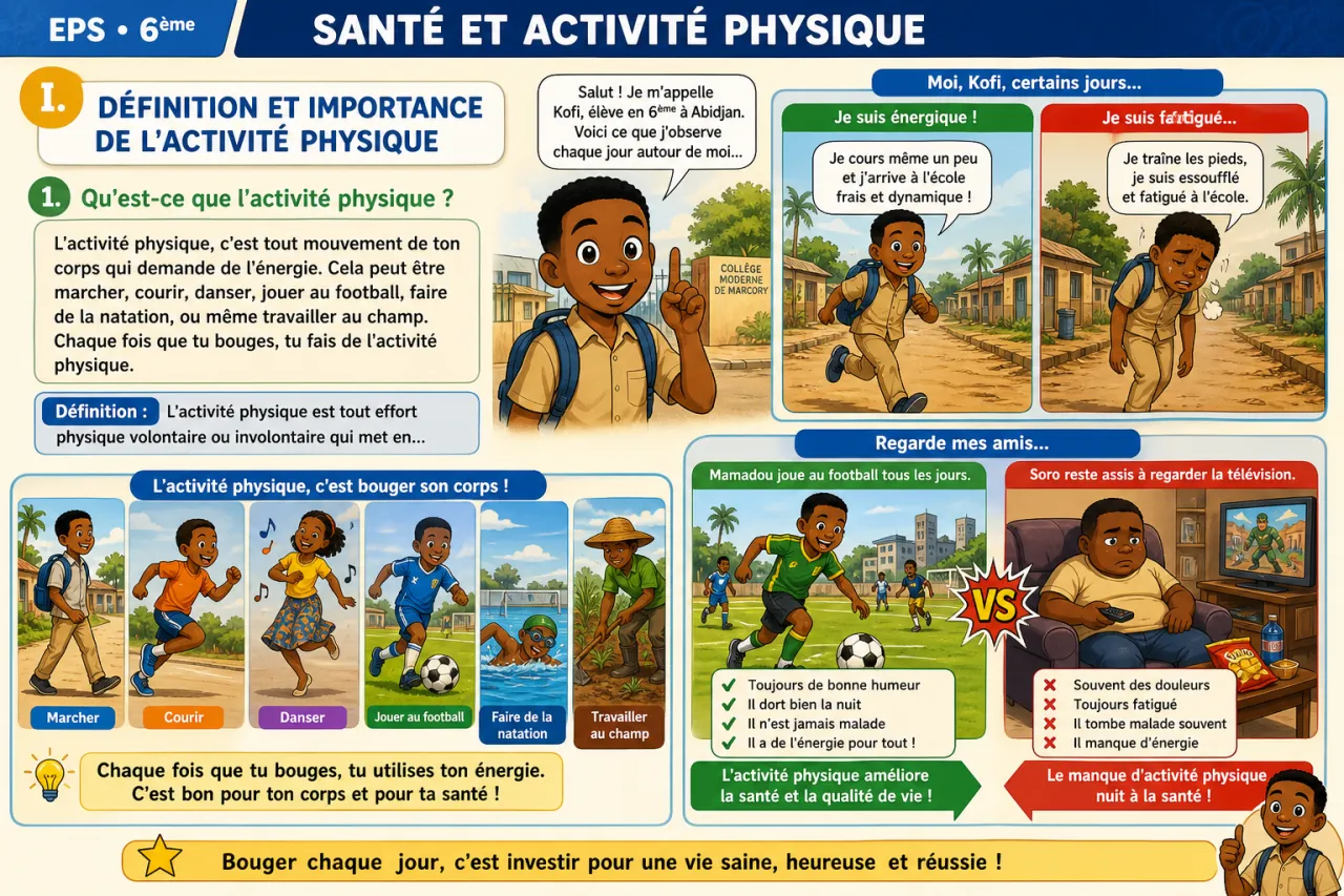Santé et activité physique — illustration