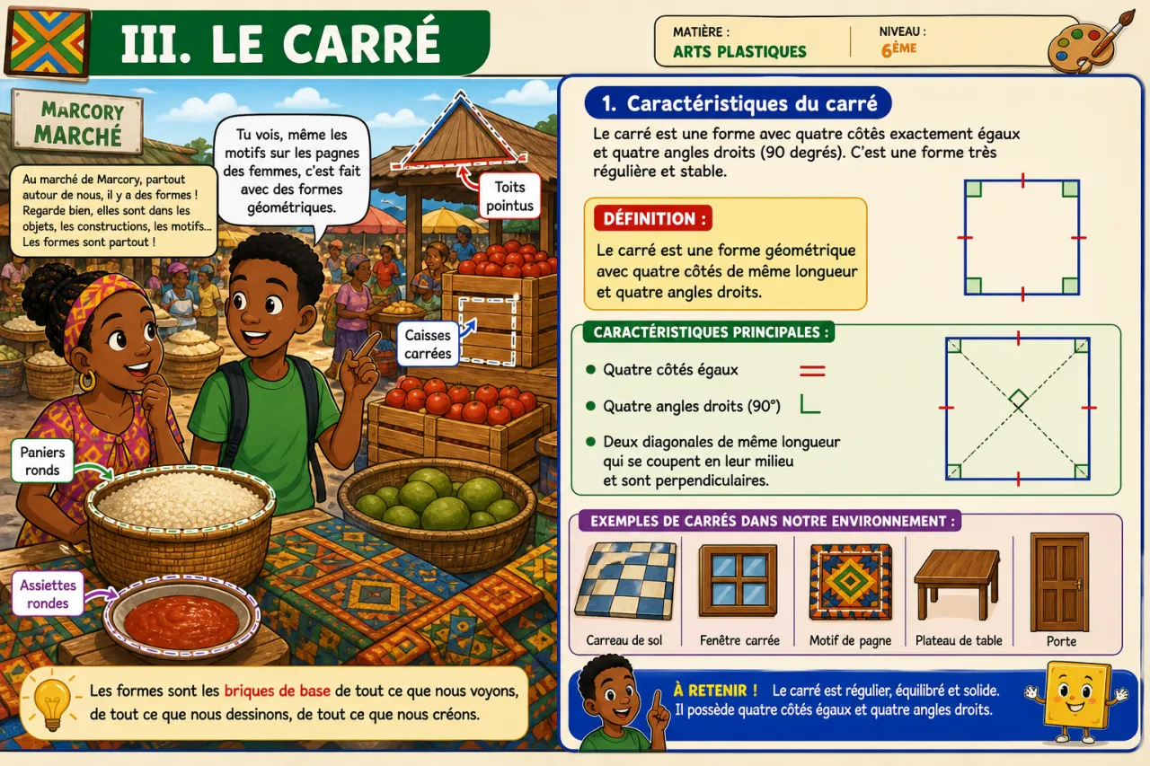 Les formes — illustration