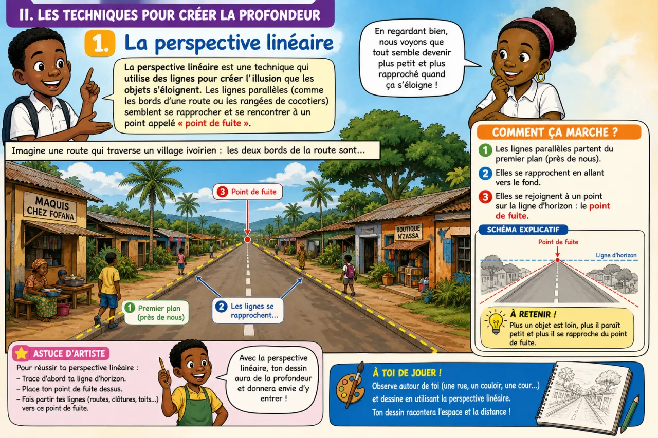 Le paysage — illustration