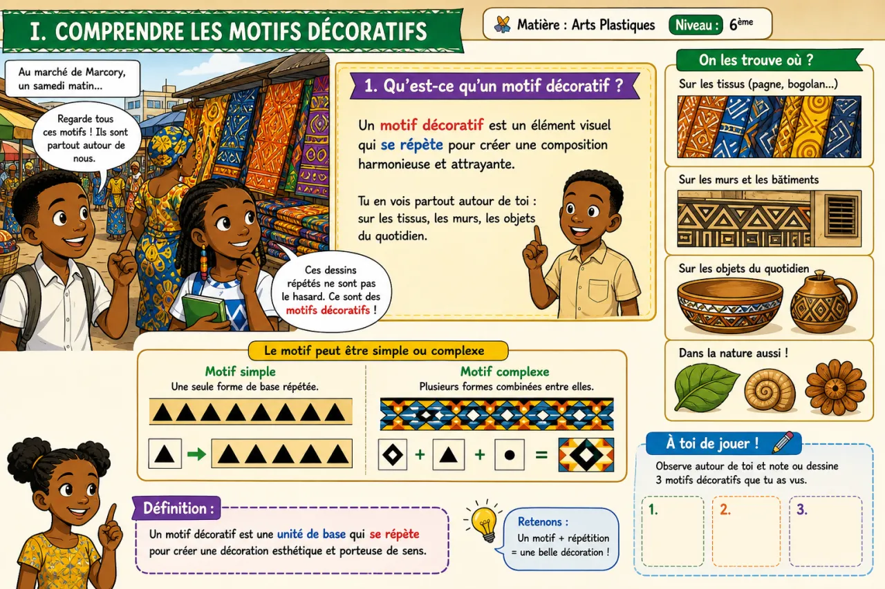 Motifs décoratifs — illustration