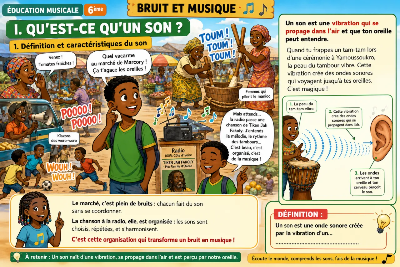 Bruit et musique — illustration