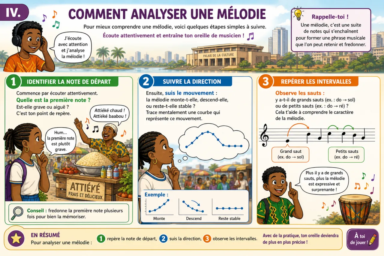 La mélodie — illustration